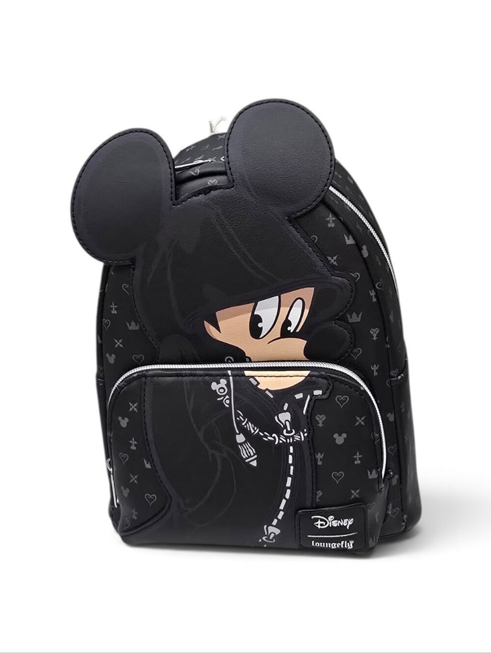 Loungefly Kingdom Hearts King Mickey Mini Backpack GameStop Exclusive Nwt - Picture 2 of 6